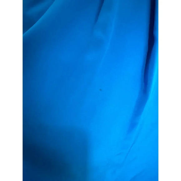 100% Silk Francesca of Damon for Starington 1980s Royal Blue and Hot Pink VTG 6 - Picture 5 of 10